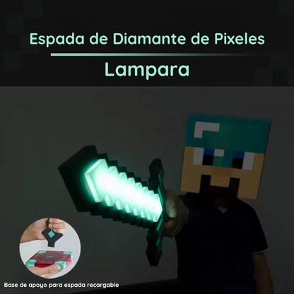 Lámpara LED Espada de Diamante