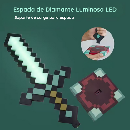 Lámpara LED Espada de Diamante